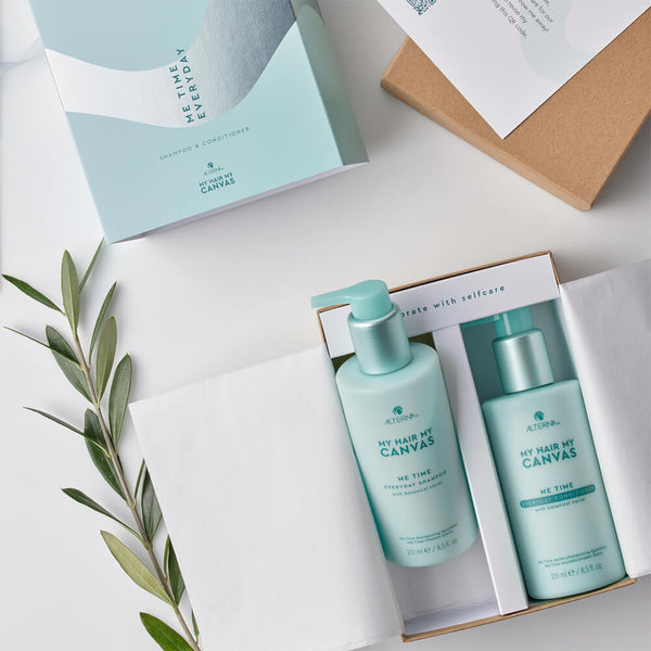 My Hair My Canvas Me Time Shampoo & Conditioner Gift Set