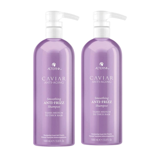 Caviar Anti-Aging Smoothing Anti-Frizz Shampoo & Conditioner 1L Duo