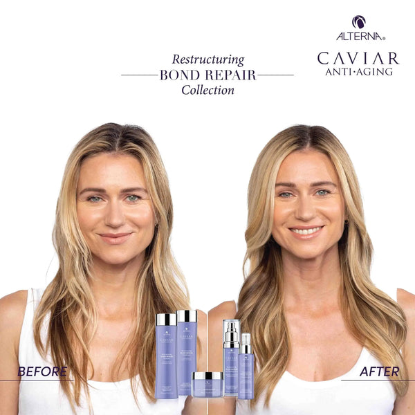 Alterna Caviar Restructuring Bond Repair Collection Before & After