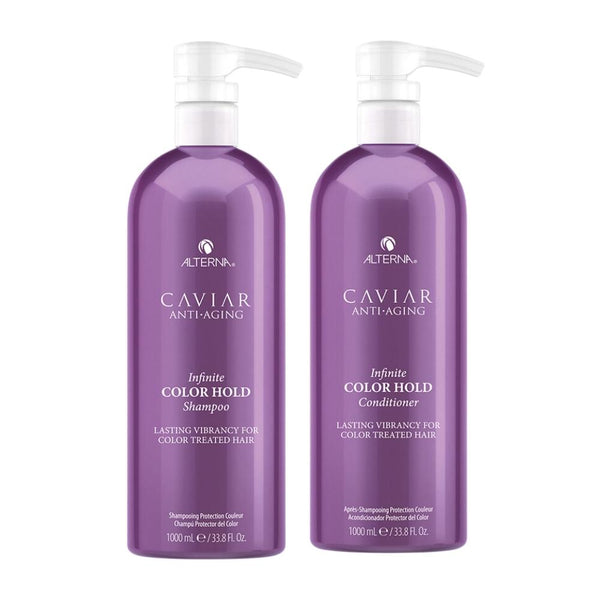 Caviar Anti-Aging Infinite Color Hold Shampoo & Conditioner 1L Duo